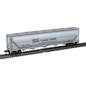 Atlas ~ N Scale ~ Trinity PD5000 Covered Hopper ~ Grace Davison NAHX #550171 ~ 50005679