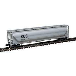 Atlas ~ N Scale ~ Trinity PD5000 Covered Hopper ~ Kansas City Southern #6000 ~ 50005680