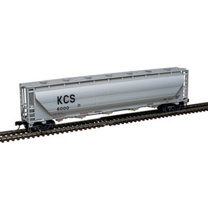 Atlas ~ N Scale ~ Trinity PD5000 Covered Hopper ~ Kansas City Southern #6007 ~ 50005681