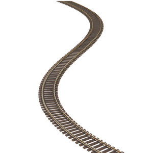 Atlas ~ HO Scale ~ Code 83 ~ Black Super Flex Track ~ 36" Sections ~ 5 Pieces ~ 501