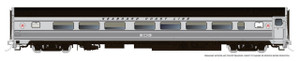 Rapido ~ HO Scale ~ Superior Stainless Budd Coach ~ Seaboard Coast Line #5405 ~ 115188