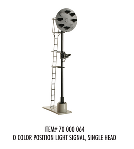 Atlas ~ O Scale ~ Color Position Light Signal ~ Single Head ~ 70000064