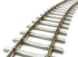 Peco ~ O Scale ~ Code 143 ~ Flexible Track with Concrete Sleeper ~ 36" ~ 12 Pieces ~ SL-702FB-12