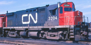 Rapido ~ HO Scale ~ MLW C-424 ~ Canadian National CN Rail #3206 ~ DC/Silent ~ 45001