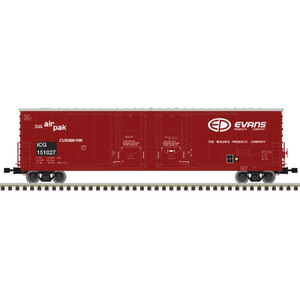 Atlas ~ N Scale ~ Master ~ Evans 53' Double Plug Door RBL ~ Illinois Central Gulf #151027 ~ 50007583