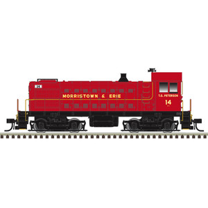 Atlas ~ HO Scale ~ S-4 ~ Morristown & Erie #136 ~ Gold ~ DCC Sound ~ 10005032