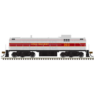 Atlas ~ HO Scale ~ RSD-4/5 ~ Utah Central #307 ~ Silver DC ~ 10005098