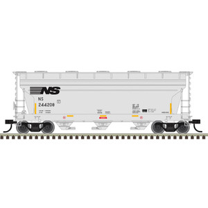 Atlas ~ HO Scale ~ Trainman ~ ACF 3560 Center-Flow Covered Hopper ~ Norfolk Southern #244230 ~ 20008119