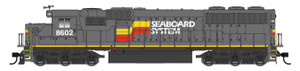 WalthersMainline ~ HO Scale ~ EMD SD50 ~ Seaboard System #8602 ~ DCC Sound ~ 910-20387