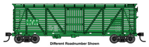 Walthers Mainline ~ HO Scale ~ 40' Wood Stock Car with Dreadnaught Ends ~ Chicago, Burlington & Quincy #52956-D ~ 910-41507