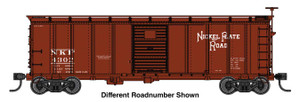 Walthers Mainline ~ HO Scale ~ 40' Steel Boxcar with Murphy Ends ~ Nickel Plate Road #4309 ~ 910-41062