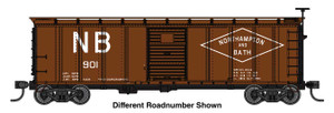Walthers Mainline ~ HO Scale ~ 40' Steel Boxcar with Murphy Ends ~ Northampton & Bath #946 ~ 910-41065
