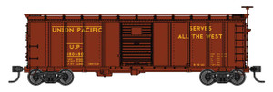 Walthers Mainline ~ HO Scale ~ 40' Steel Boxcar with Murphy Ends ~ Union Pacific #180680 ~ 910-41072