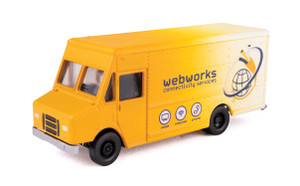 Walthers SceneMaster ~ HO Scale ~ Morgan Olson Route Star Van ~ Cable Internet Service ~ 949-12119