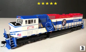 Walthers Mainline ~ HO Scale ~ EMD SD70M ~ Lake State Railway #1776 ~ Sound and DCC ~ 910-21035