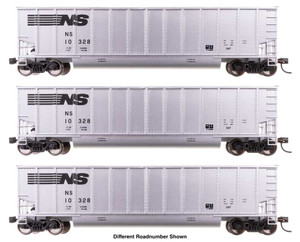 Walthers Mainline ~ HO Scale ~ 50' Bethgon Coalporter Gondola 3-Pack ~ Norfolk Southern ~ 910-55918