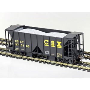 Bowser ~ HO Scale ~ 70 Ton 2 Bay Ballast Car Kit ~ CSX #975157 ~ 31720