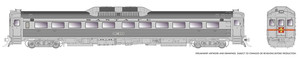 Rapido ~ HO Scale ~ Budd RDC-1 + RDC-2 ~ Atchison, Topeka & Santa Fe AT&SF #DC-191 + #DC-192 ~ DC/Silent ~ 16301
