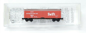 Micro Trains ~ Z Scale ~ 40' Wood Reefer ~ Swift Refrigerator Line #5820 ~ 51800061