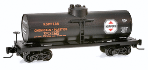 Micro Trains ~ Z Scale ~ 39' Single Dome Tank Car ~ Kopper's Company #2105 ~ 53000271