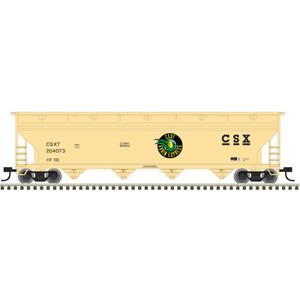 Atlas ~ N Scale ~ Trainman ~ ACF 5250 4-Bay Covered Hopper ~ CSX #201627 ~ 50007110