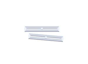 Peco ~ O Scale ~ Streamline ~ Insulated Plastic Rail Joiner ~ 12 Pieces ~ SL-711FB