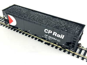 Bowser / English ~ HO Scale ~ Real Coal Load ~ Fits Walthers Trainline Offset Hopper ~ 2 Pack ~ 3-1535