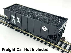 Bowser / English ~ HO Scale ~ Real Coal Load ~ Fits Bachmann 55 Ton USRA Hopper ~ 2 Pack ~ 3-1571