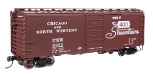 Walthers Mainline ~ HO Scale ~ 40' PS-1 Boxcar ~ Chicago & North Western #6275 ~ 910-45508