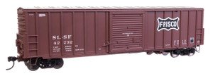 Walthers Mainline ~ HO Scale ~ 50' ACF Exterior Post Boxcar ~ Frisco SLSF #42232 ~ 910-46011