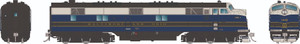 Rapido ~ HO Scale ~ EMD E7A ~ Baltimore & Ohio #1418 ~ DC Silent ~ 29001