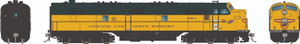Rapido ~ HO Scale ~ EMD E7A ~ Chicago & North Western #5008A ~ DC Silent ~ 29008