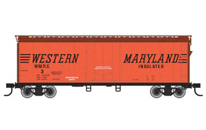Atlas ~ HO Scale ~ Trainman ~ 40' Plug-Door Boxcar ~ Western Maryland WMRX #3 ~ 20006136