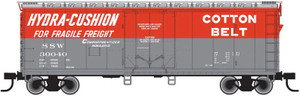 Atlas ~ HO Scale ~ Trainman ~ 40' Plug-Door Boxcar ~ Cotton Belt SSW #30034 ~ 20006149