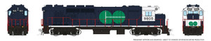 Rapido ~ HO Scale ~ GP40TC ~ GO Transit #9805 ~ DCC Sound ~ 34504
