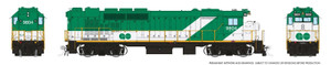 Rapido ~ HO Scale ~ GP40TC ~ GO Transit #9804 ~ DC Silent ~ 34006