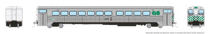 Rapido ~ HO Scale ~ Hawker Siddeley Single Level Commuter Cab Coach ~ GO Transit #107 ~ 226103