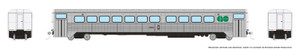 Rapido ~ HO Scale ~ Hawker Siddeley Single Level Commuter Coach ~ GO Transit #9962 ~ 226109