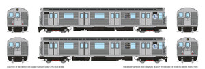 Rapido ~ HO Scale ~ R32 "Brightliner" Subway 2-Car Set ~ New York MTA ~ DCC Sound ~ 209513