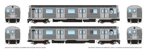 Rapido ~ HO Scale ~ R32 "Brightliner" Subway 2-Car Set ~ New York MTA ~ Unpowered ~ 209315