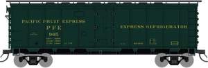 Intermountain ~ HO Scale ~ R-40-23 40’ Steel Ice Reefer ~ Pacific Fruit Express #929 ~ 45512-40