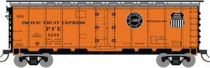 Intermountain ~ HO Scale ~ R-40-23 40’ Steel Ice Reefer ~ Pacific Fruit Express #6681 ~ 45532-42
