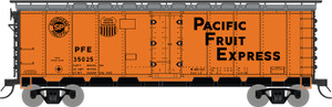 Intermountain ~ HO Scale ~ R-40-23 40’ Steel Ice Reefer ~ Pacific Fruit Express #35025 ~ 45537-19