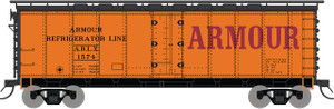 Intermountain ~ HO Scale ~ R-40-23 40’ Steel Ice Reefer ~ Armour Refrigerator Line #1353 ~ 45544-05