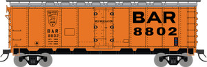 Intermountain ~ N Scale ~ R-40-23 40’ Steel Ice Reefer ~ Bangor & Aroostook #8890 ~ 65542-04