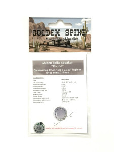 Golden Spike Hobbies ~ Speaker ~ “Round” ~ 8 Ohm ~ GS15288