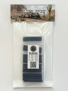 Golden Spike Hobbies ~ Heatshrink Tube Set ~ 115 Pieces ~ GSHSTS115