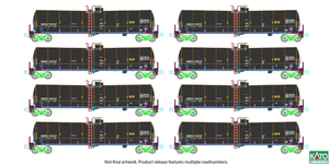 Kato ~ N Scale ~ Greenbrier Tank Car Set B ~ 8 Pack ~ GBRX ~ 106-4802