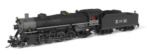 Broadway Limited ~ N Scale ~ USRA Light Mikado 2-8-2 ~ Ferrocarriles Nacionales de México N de M #2209 ~ DCC Ready ~ 10083