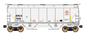 Intermountain ~ N Scale ~ Trinity 3281 2-Bay Covered Hopper ~ Excel Railcar ERCX #7010 ~ 669011-04